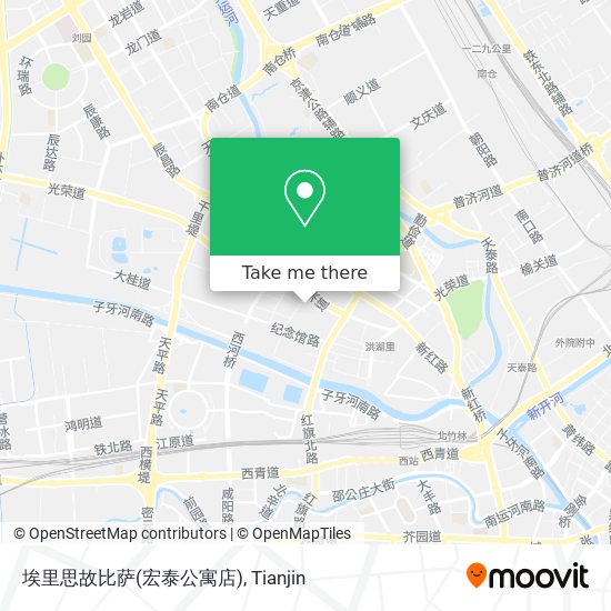 埃里思故比萨(宏泰公寓店) map
