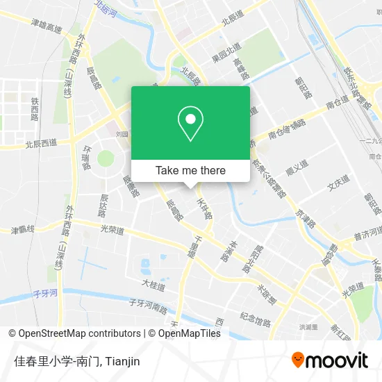 佳春里小学-南门 map