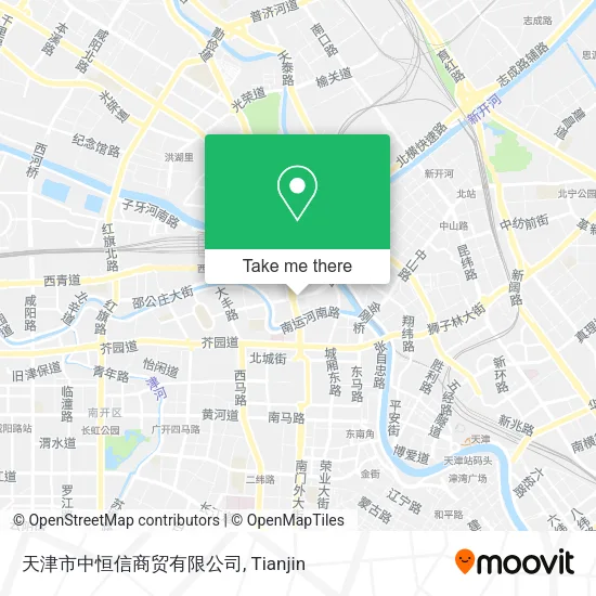 天津市中恒信商贸有限公司 map