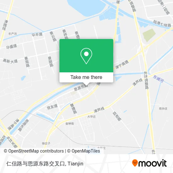 仁信路与思源东路交叉口 map