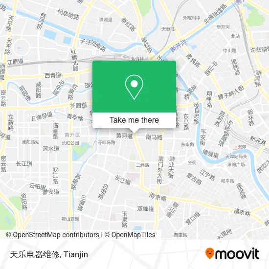 天乐电器维修 map