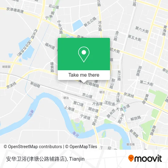 安华卫浴(津塘公路辅路店) map
