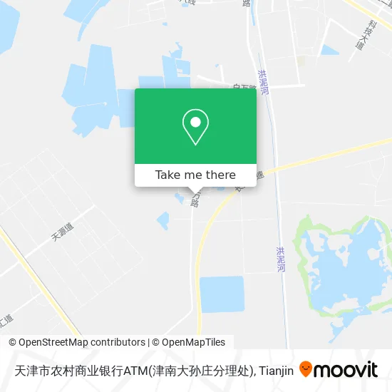 天津市农村商业银行ATM(津南大孙庄分理处) map