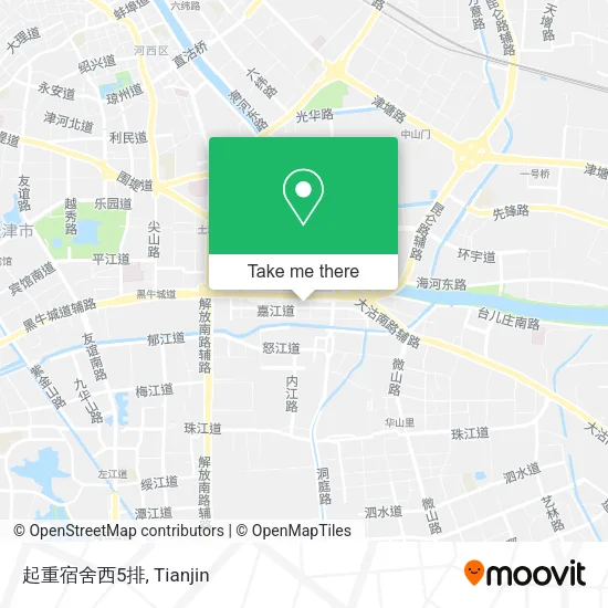 起重宿舍西5排 map