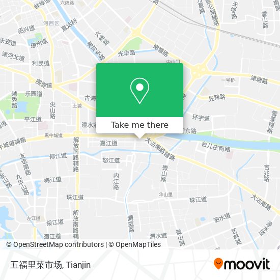 五福里菜市场 map
