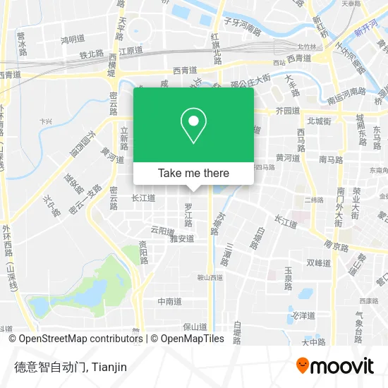 德意智自动门 map