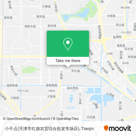 小不点(天津市红旗农贸综合批发市场店) map
