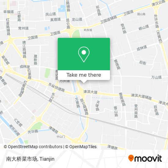 南大桥菜市场 map