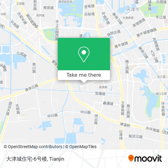 大津城住宅-6号楼 map