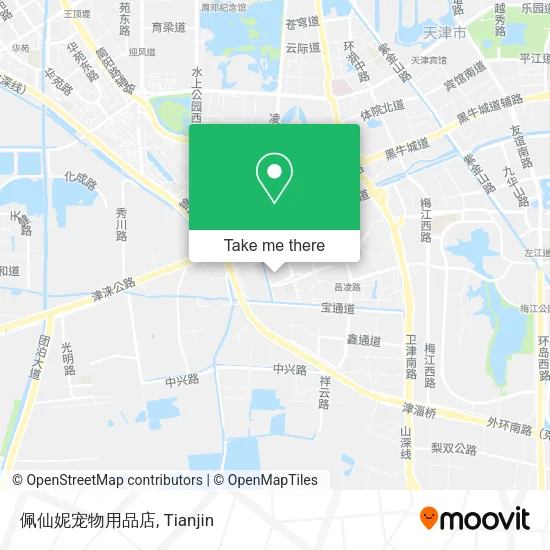 佩仙妮宠物用品店 map