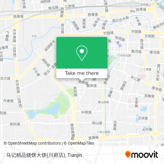 马记精品烧饼大饼(川府店) map