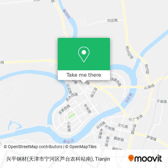 兴平钢材(天津市宁河区芦台农科站南) map