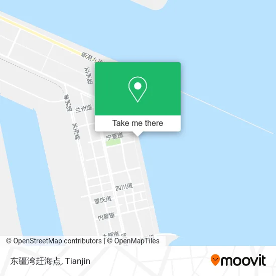 东疆湾赶海点 map