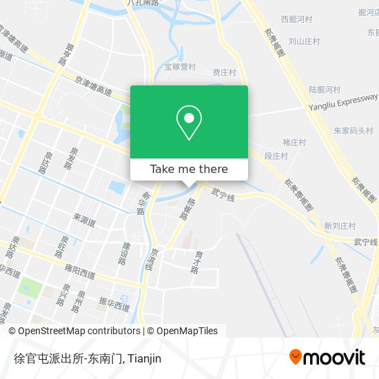 徐官屯派出所-东南门 map