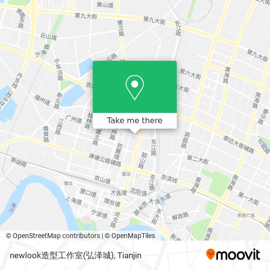 newlook造型工作室(弘泽城) map