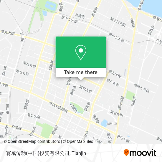 赛威传动(中国)投资有限公司 map