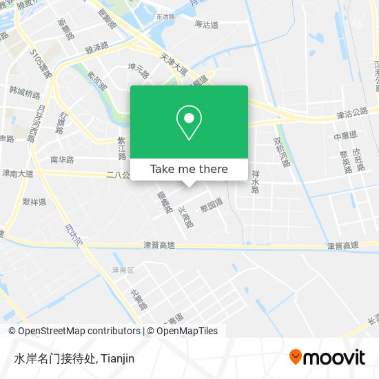 水岸名门接待处 map