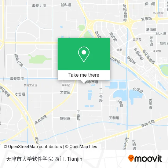 天津市大学软件学院-西门 map
