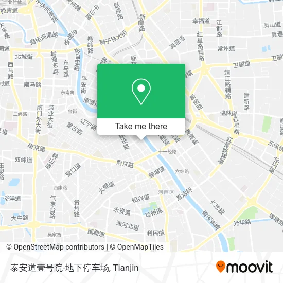 泰安道壹号院-地下停车场 map