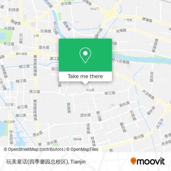 玩美童话(四季馨园总校区) map