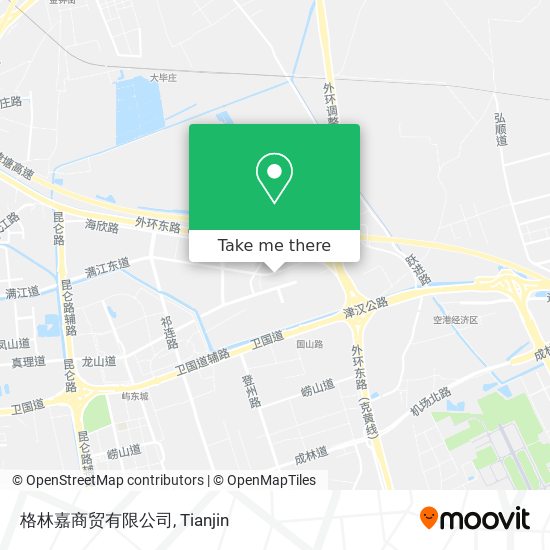 格林嘉商贸有限公司 map