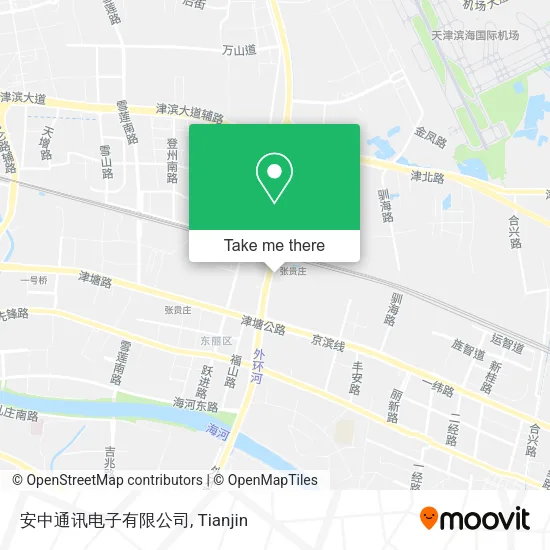 安中通讯电子有限公司 map