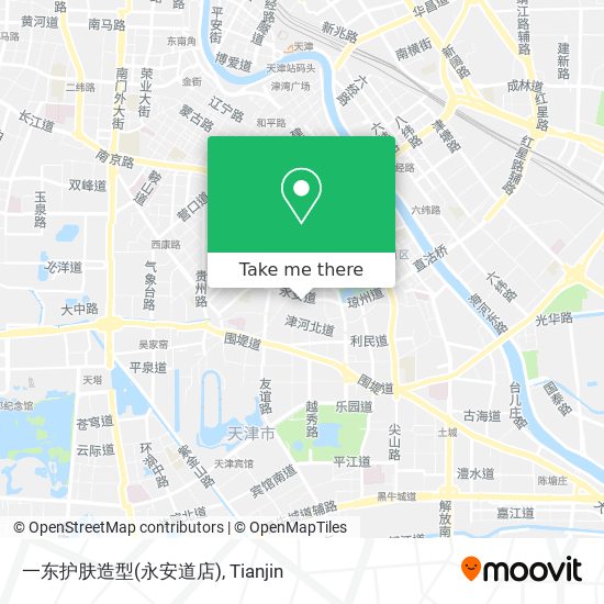 一东护肤造型(永安道店) map