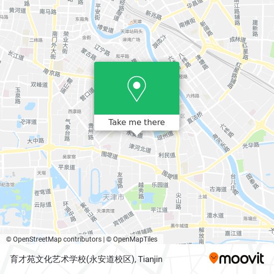育才苑文化艺术学校(永安道校区) map