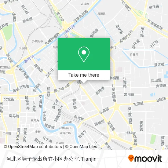 河北区墙子派出所驻小区办公室 map