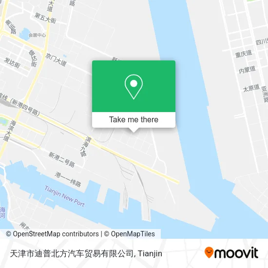 天津市迪普北方汽车贸易有限公司 map