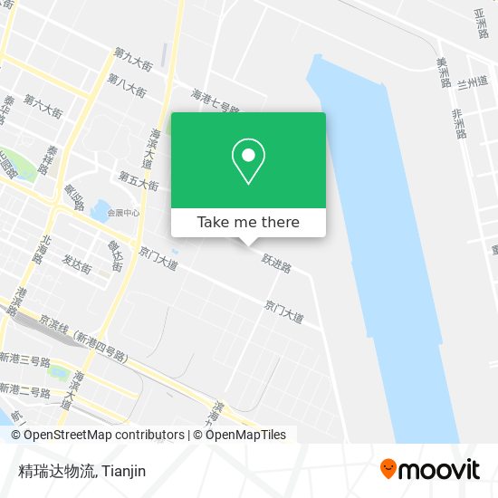 精瑞达物流 map