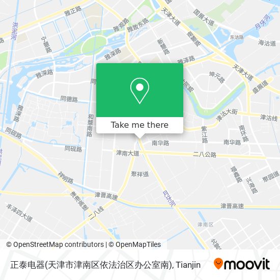 正泰电器(天津市津南区依法治区办公室南) map