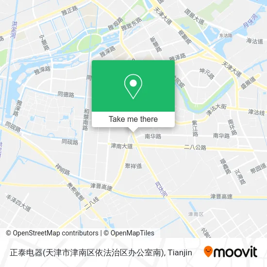 正泰电器(天津市津南区依法治区办公室南) map