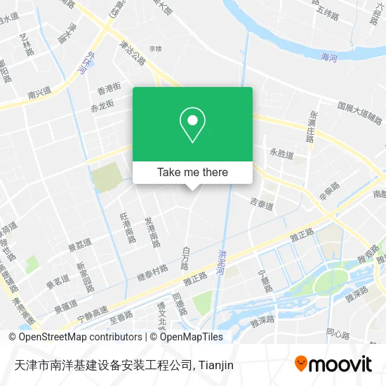天津市南洋基建设备安装工程公司 map