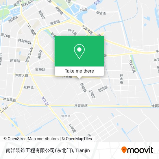 南洋装饰工程有限公司(东北门) map