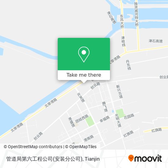管道局第六工程公司(安装分公司) map