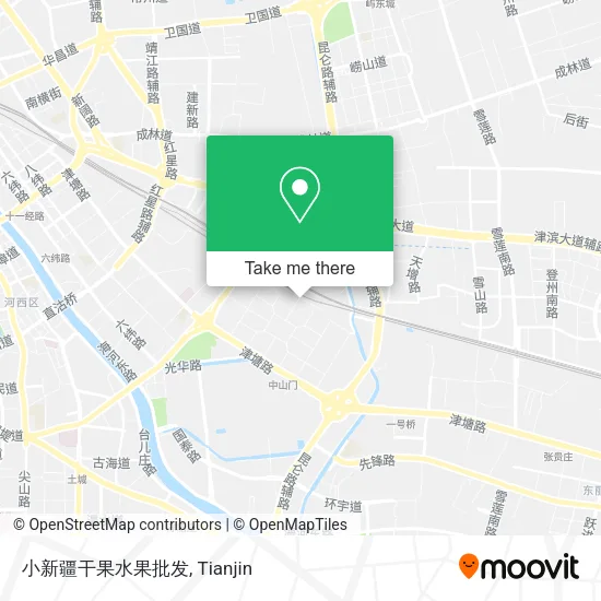 小新疆干果水果批发 map