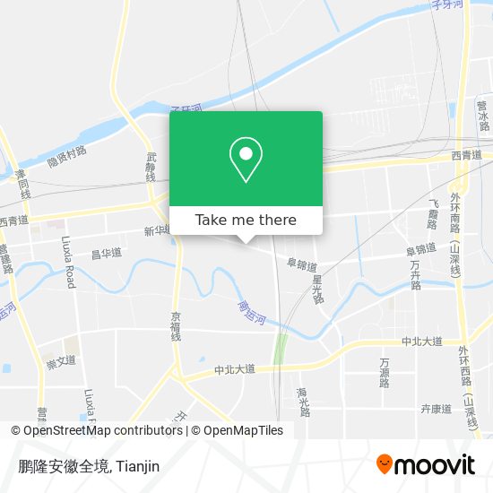 鹏隆安徽全境 map