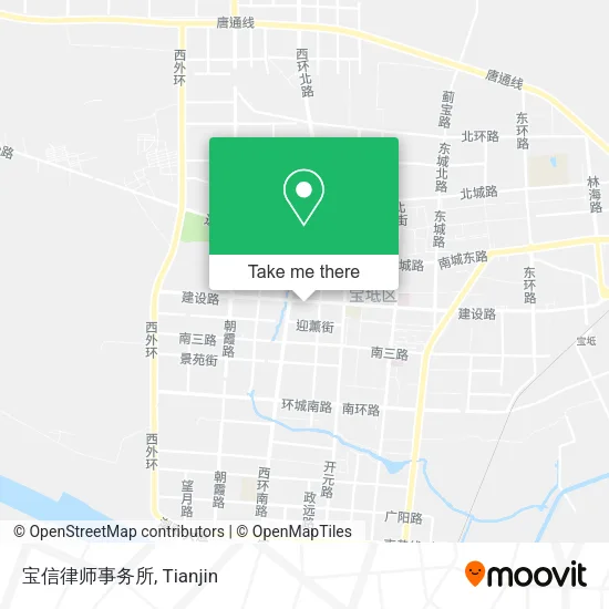 宝信律师事务所 map