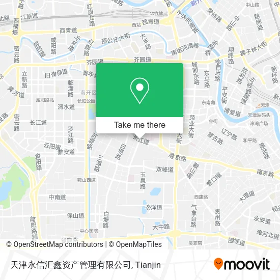 天津永信汇鑫资产管理有限公司 map
