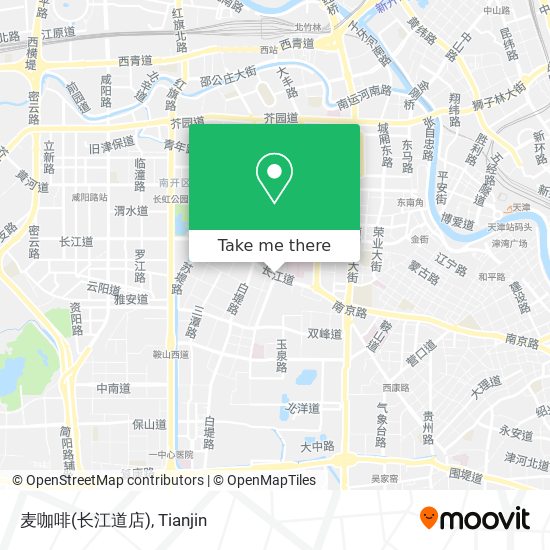 麦咖啡(长江道店) map