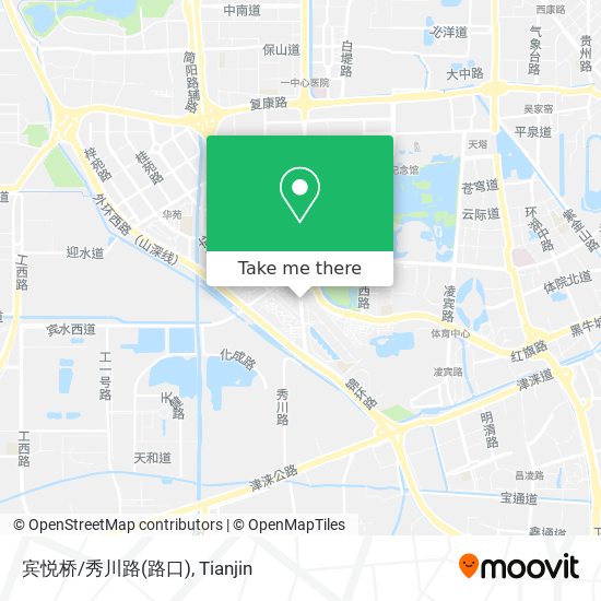 宾悦桥/秀川路(路口) map