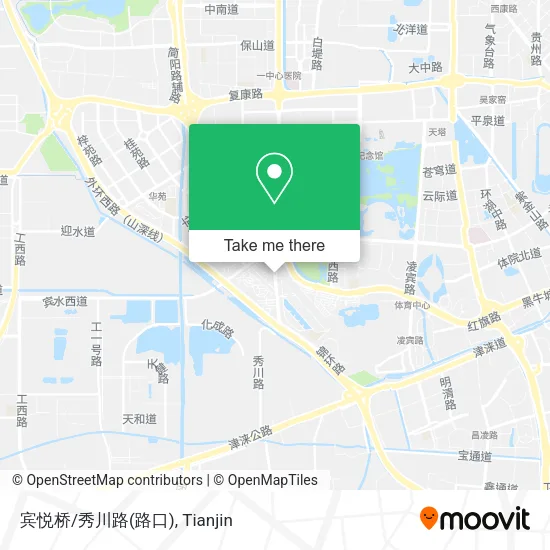 宾悦桥/秀川路(路口) map