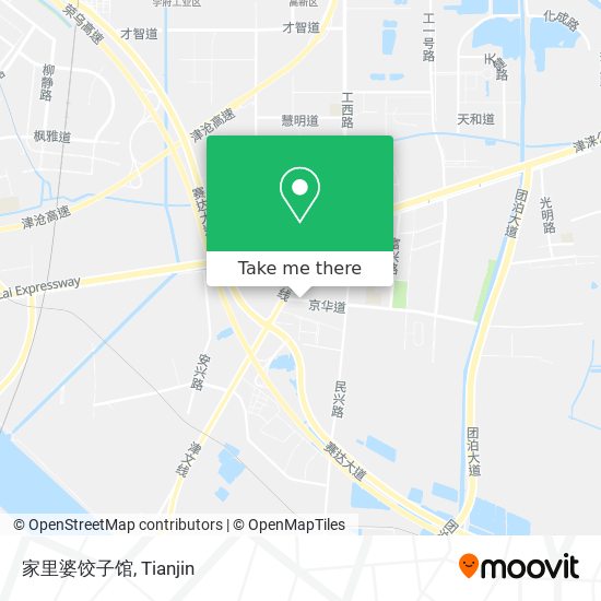家里婆饺子馆 map
