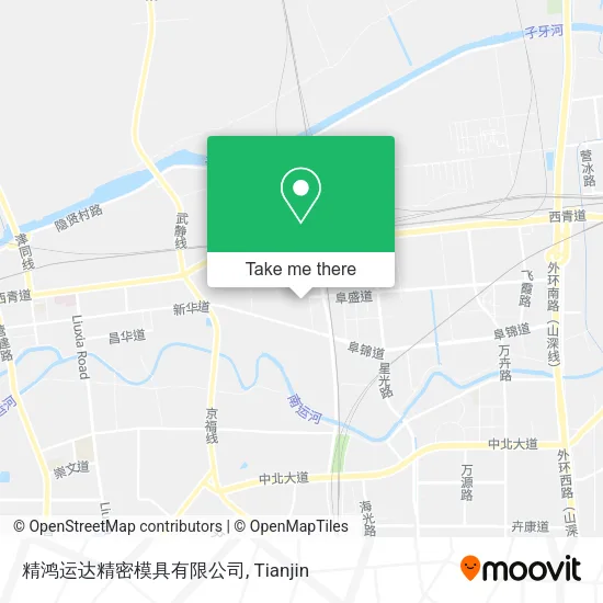 精鸿运达精密模具有限公司 map