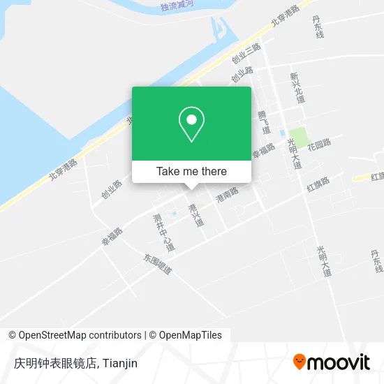 庆明钟表眼镜店 map