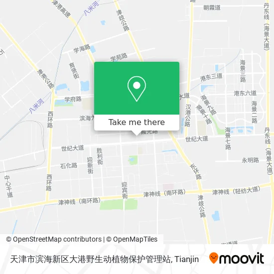 天津市滨海新区大港野生动植物保护管理站 map