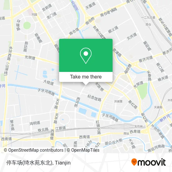 停车场(绮水苑东北) map