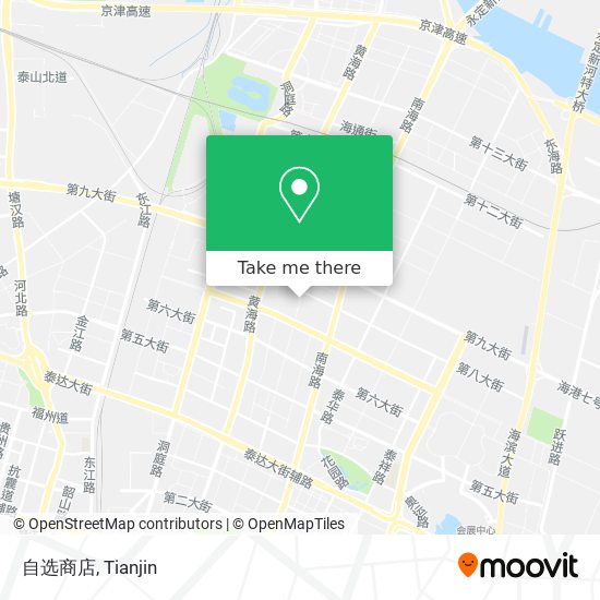 自选商店 map