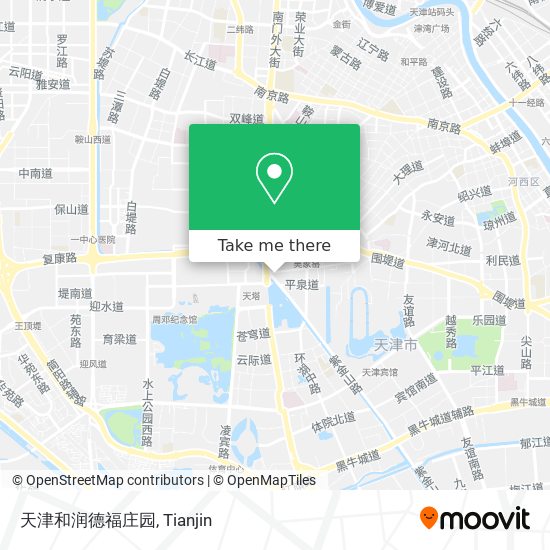 天津和润德福庄园 map